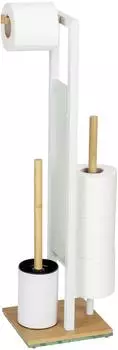 Wenko Rivalta WC-Garnitur 3in1 Standgarnitur, wei&szlig; (26214100)