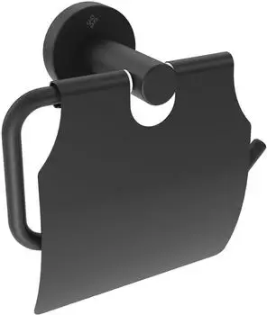 Deante Jasmin Toilettenpapierhalter schwarz, verdeckte Befestigung (ADJ_N221)