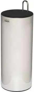Joseph Joseph EasyStore Luxe Ersatzrollenhalter, stehend, 3 Rollen, Edelstahl (70593)