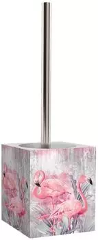 Sanilo WC-Bürste Flamingo, pink, rechteckig (Flamingo)
