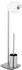 Wenko Iria Stand WC-Garnitur mit Papierrollenhalter, Edelstahl matt (25631100)