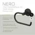 Lenz Elektronik Toilettenpapierhalter Nero ohne Deckel, schwarz-matt