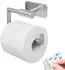 bremermann PIAZZA TAPE Toilettenpapierhalter selbstklebend, Edelstahl matt (PIAZZA TAPE)