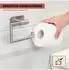 bremermann PIAZZA TAPE Toilettenpapierhalter selbstklebend, Edelstahl matt (PIAZZA TAPE)