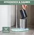 bremermann Stand-WC-Garnitur 3in1 mit Glassockel, weiß