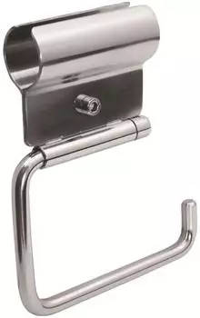 tecuro 1000 WC-Toilettenpapierhalter f&uuml;r St&uuml;tz- und Haltegriffe, Edelstahl poliert (95015)