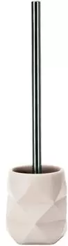 Kleine Wolke Crackle WC-B&uuml;rstenhalter beige, Polyresin (8430291856)