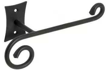 Sapho Rebecca Toilettenpapierhalter offen, Stahl, schwarz (CC017)