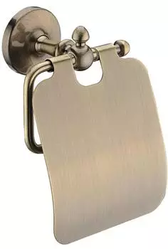 PaulGurkes Kronos WC-Papierhalter Nostalgie, wandhängend, bronze/Messing (PGCLASSIC3-B)