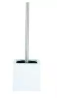 MSV WC B&uuml;rste MDF Weiss
