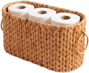 Relaxdays Toilettenpapier-Ersatzrollenhalter stehend, 6 Rollen
