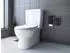 Blanc Hygienic Designer Blanc Toilettenbürste, wandhängend, weiß mit Chrom (TB0100-WST)