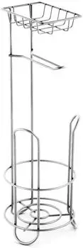 MSV Felix Toilettenpapierhalter stehend, Metall, 3 Rollen