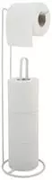 MSV Toilettenpapierhalter Stehend BxHxT: 15x54x15cm freistehender...