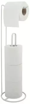 MSV Amy Toilettenpapierhalter stehend, Metall, weiß (142743)