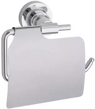 tesa LUUP Toilettenpapierhalter mit Deckel, verchromt (40288-00000-00)