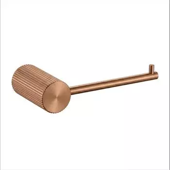 REA Solo Toilettenpapierhalter Wandmontage, geb&uuml;rstetes Kupfer (REA-84207)
