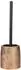 Wenko Tremea WC-Garnitur Keramik, bronze/schwarz (26324100)