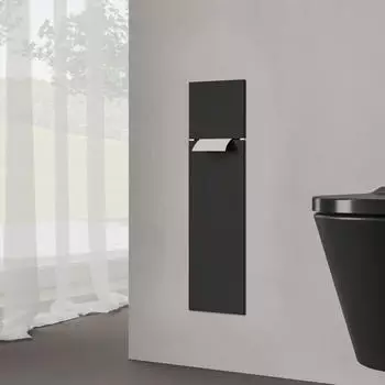 Kronenbach Cube Design WC-Modul 60cm, Unterputz, Glasfront, Anschlag links (KB100262MB)