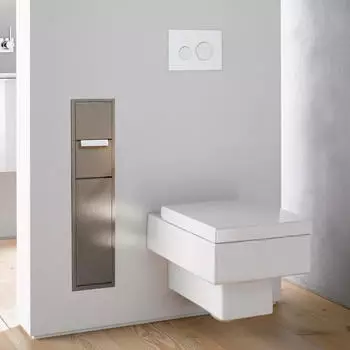 emco asis module 150 WC-Modul Unterputz, Türanschlag links, bronze (978303250)