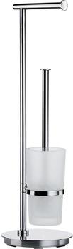 Smedbo Outline Lite WC-Bürstengarnitur Standmodell edelstahl poliert (FK603)