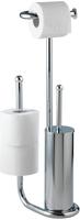 Wenko WC-Garnitur Universalo, Ersatzrollenhalter, Metall verchromt