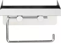 WENKO Toilettenpapierhalter 2in1 Kombination