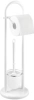 WENKO WC-Garnitur "Siena" Stand WC-Garnitur, Toilettenpapierhalter,...