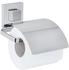 Wenko Vacuum-Loc Papierhalter Cover Quadro WC-Rollenhalter Edelstahl glänzend (22696100)
