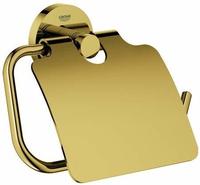 Grohe Essentials WC-Papierhalter 40367GL1 cool sunrise, mit Deckel, verdeckte