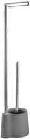 WENKO Stand WC-Garnitur Mod. Avola Grau aus rostfreiem Edelstahl 22990100