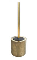 WENKO RIVARA WC-Garnitur, Gold, aus hochwertiger Keramik