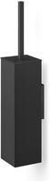 ZACK CARVO Wand-Toilettenb&uuml;rste eckig, Accessoires, 40510, schwarz