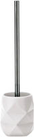 Kleine Wolke WC-B&uuml;rstenhalter Crackle Wei&szlig; 10,6x39x10,6