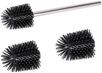 Wenko WC-Reinigungsbürste schwarz (Set 3-tlg) (46334519)