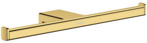 Hansgrohe AddStoris Doppelpapierrollenhalter Polished Gold Optic( 41748990)