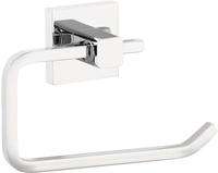 tesa Deluxxe Toilettenrollenhalter ohne Deckel silber