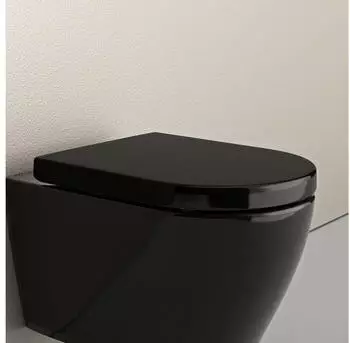Bernstein WC-Sitz U1002 mit Soft-Close schwarz