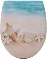 Toilettendeckel Mit Absenkautomatik Antibakterielle Besser Sandstrand - Woltu