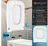 Kesser WC Sitz mit Absenkautomatik Quick-Release weiß