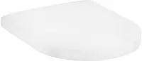 elupura s wc seat and cover with top fix white