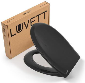 Luvett WC-Sitz C770 Duroplast schwarz