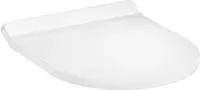 Hansgrohe EluPura S WC Sitz mit Befestigung oben, SoftClose und QuickRelease,...