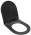 SAT Infinitio WC Sitz mit Softclose schwarz (SATINFPBKM)