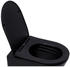 SAT Infinitio WC Sitz mit Softclose schwarz (SATINFPBKM)