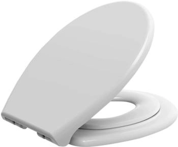 Sapho WC-Sitz mit integriertem Kinder-WC-Sitz Soft Close weiß (FS125)