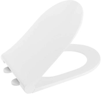 Sapho Slim WC-Sitz SoftClose weiß/Chrom (100787)