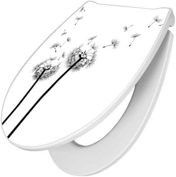 Banjado Premium Toilettendeckel Mit Absenkautomatik Duroplast Pusteblume 2