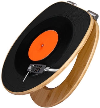 Banjado Design WC Sitz Bambus Holz Mit Absenkautomatik Plattenspieler