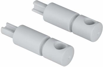 GROHE Stoßdämpfer für Bau Keramik WC-Sitz mit Soft Close Funktion weiß (49528000)